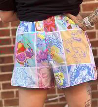 Image 4 of All over print shorts