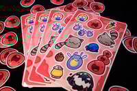Image 1 of Slimerancher Sticker Sheet PINK