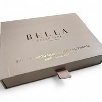 Image 3 of BELLA + SPA - Duo sides Pillowcase Silk and Bamboo 
