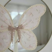 Mauve linen wings (large)
