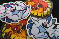 Image 1 of Lugia and Ho-Oh Stickers