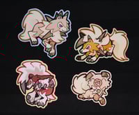 Image 4 of Rockruff & Lycanroc Stickers