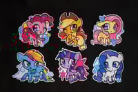 Image 1 of MLP Mane 6 Stickers