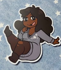 Annie Leggy - Large Vinyl Sticker