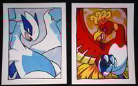 Image 1 of Lugia & Ho-Oh Prints