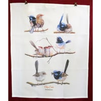 Image 1 of "Tiny Treasures" - Blue Wren Studies Tea Towel