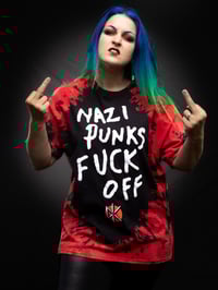 Image 1 of XL Dead Kennedys Reverse Tie Dye Tee