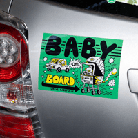Image 1 of Baby On Board -  Hi-Tack vinyl sticker