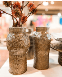 Image 2 of Spanish Dancer Golden Vase