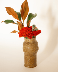 Image 1 of Spanish Dancer Golden Vase