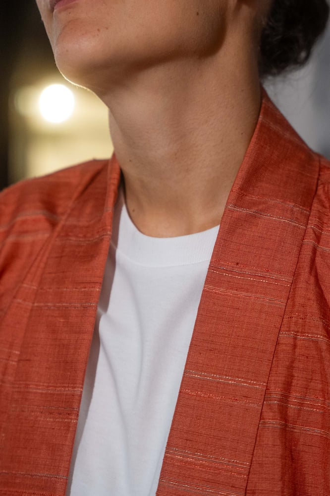 Image of Completo Kimono arancio