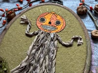 Image 4 of Enoch Pumpkin King Embroidery 5x7" Hoop