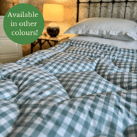 Image 1 of Made To Order Gingham Eiderdown