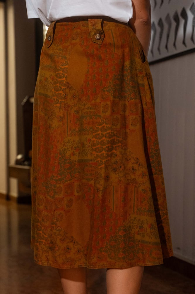 Image of Gonna patchwork autunno