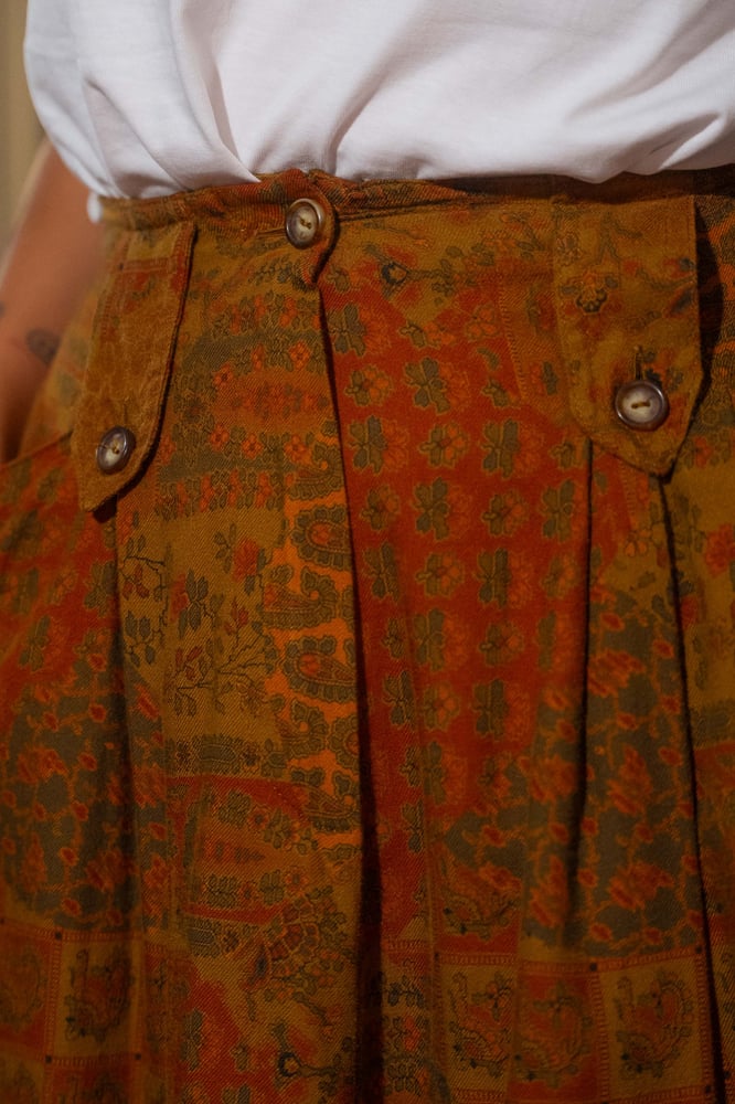 Image of Gonna patchwork autunno