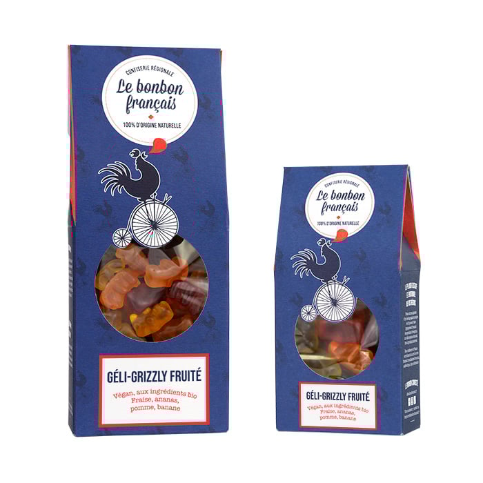 Image of Géli-Grizzly fruité - Le Bonbon Français