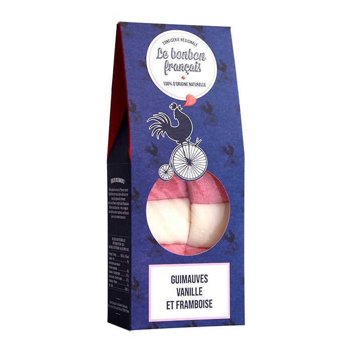 Image of Guimauves Vanille et Framboise - Le Bonbon Français
