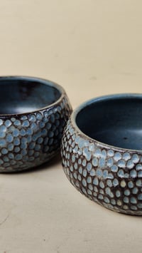 Image 3 of **Small Textured Bowls - Dark Beauty in Miniature (Set of 2)**