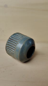 Image 3 of **Small Geometric Bud Vase - Modern Minimalism Meets Artisan Craft**