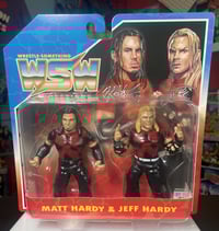 Image 1 of **IN STOCK** Matt Hardy & Jeff Hardy Retro Wrestle-Something Wrestlers Series 4 Two Pack by FC Toys 