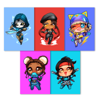 Apex Chibi Mini Prints