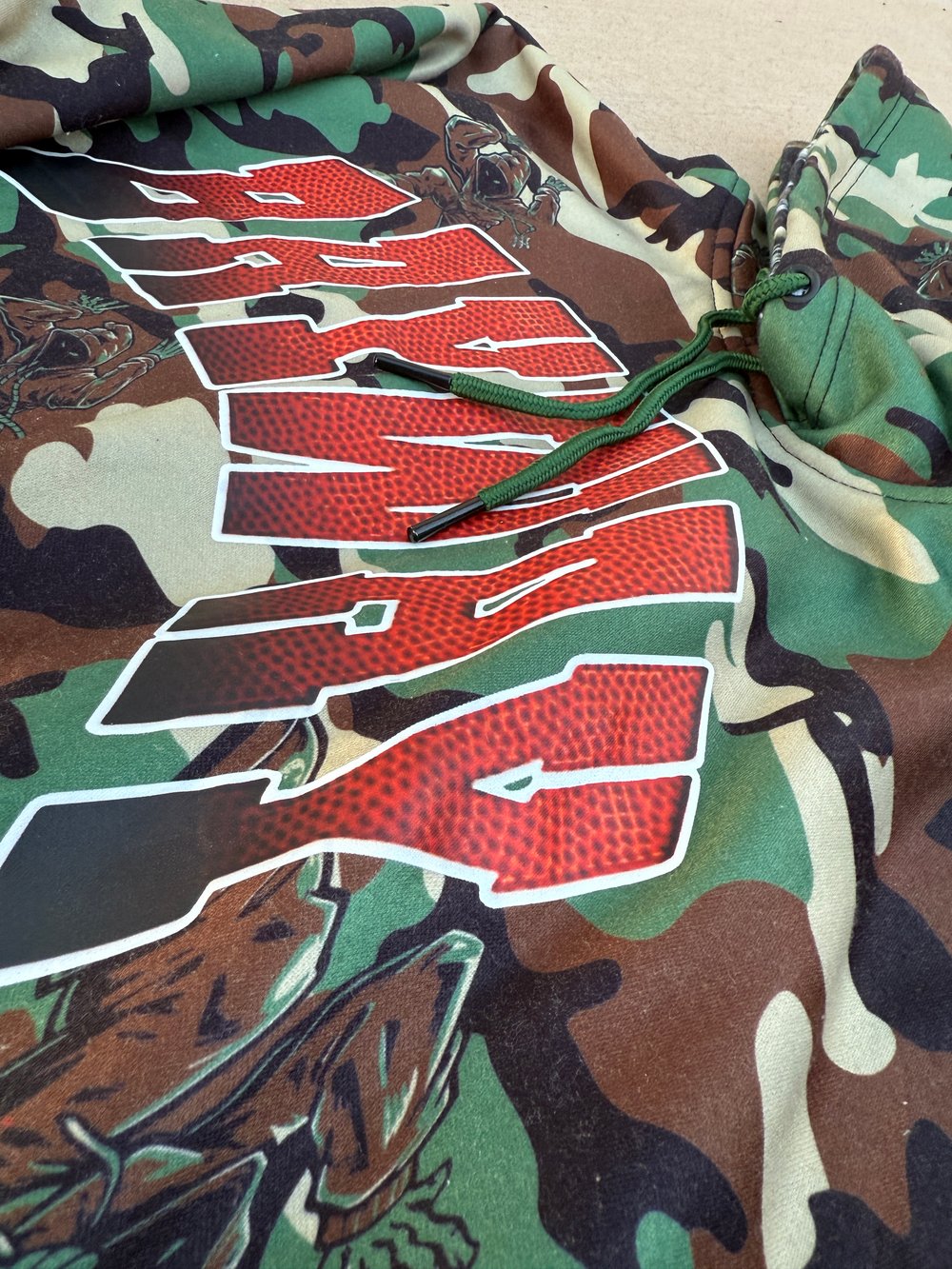 BRAND NEW BAYWAY CAMO CROSS STITCH HOODIE PRE-ORDER