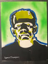 Frankenstein stencil 