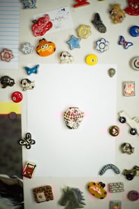 Sketchbook Vase Magnet