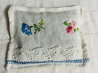 Image 3 of Set of 3 Lavender Sachets - Pink Floral 