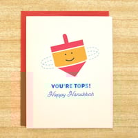 Image 1 of Tops Hannukah Card
