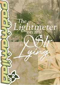 Image 1 of THE LIGHTMETER IS LYING Zine + Stickers [Pre-Order]