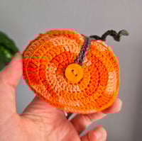 Image 2 of Crochet Pattern: Foldable Pumpkin Market Bag - digital download only