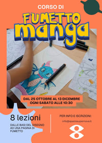 Image 1 of Corso di fumetto manga - KIDS - MANUEL VERTEMARA
