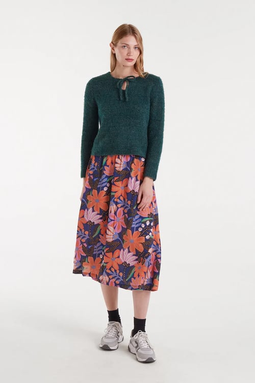 Image of 1-Jersey punto con textura verde 