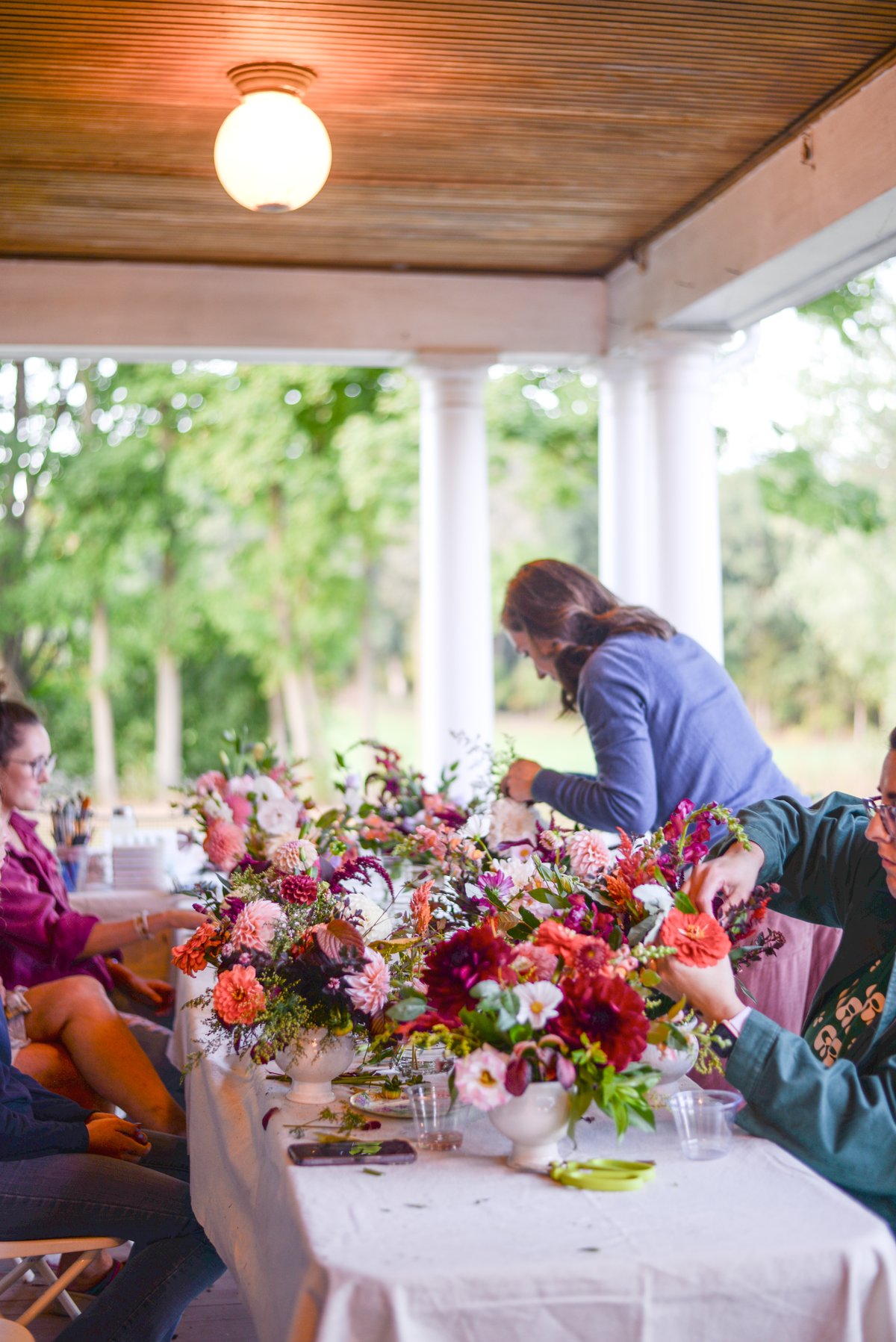 Image of Dahlia Plein Air Watercolor & Floral Design Workshop (Stratham, NH)