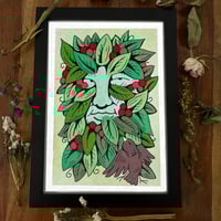 The Green Man A4 Print