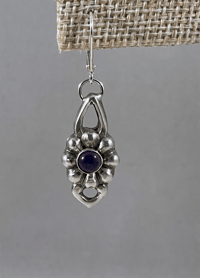 Image 2 of Amethyst Botanical Earrings