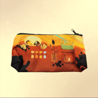 Zipper Pouch "Ink Sans"