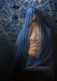 Image 2 of Porcelain Heart, art print, A3