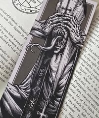 Image 2 of "Leader of the Blind" v.1 (Monarchia Maledictorum) - bookmark - 190x70 mm