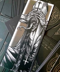 Image 3 of "Leader of the Blind" v.1 (Monarchia Maledictorum) - bookmark - 190x70 mm