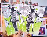 Green Yuri B5 Print 25 X 17.7 cm