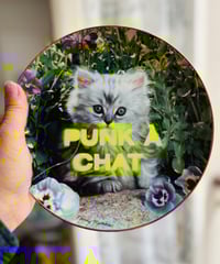 Assiette PUNK À CHAT