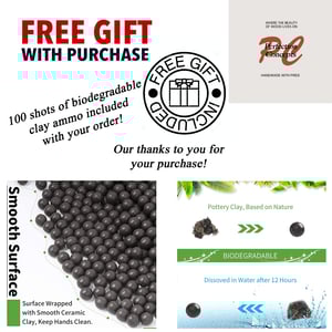 Image of Slingshot Pistol Rifle, Laser Sights, Spectraply Wood, Left or Right Handed Shooter, Wooden Catapult