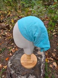 Image 2 of Linen Covering in Varieted Aqua