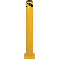 Image 1 of Safety Bollard, Steel, 42" H x 5-1/2" W, Yellow Model: KI317