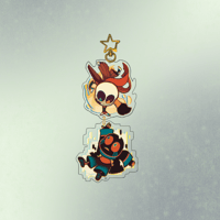 Image 1 of Custom Acrylic Charm "Ink - AU Sans Pair"