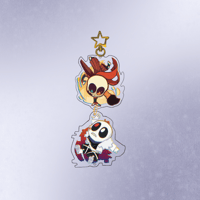 Image 2 of Custom Acrylic Charm "Ink - AU Sans Pair"