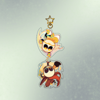 Image 3 of Custom Acrylic Charm "Ink - AU Sans Pair"