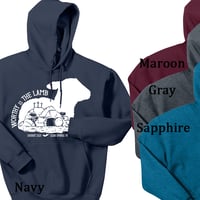 Worthy is The Lamb Hoodies